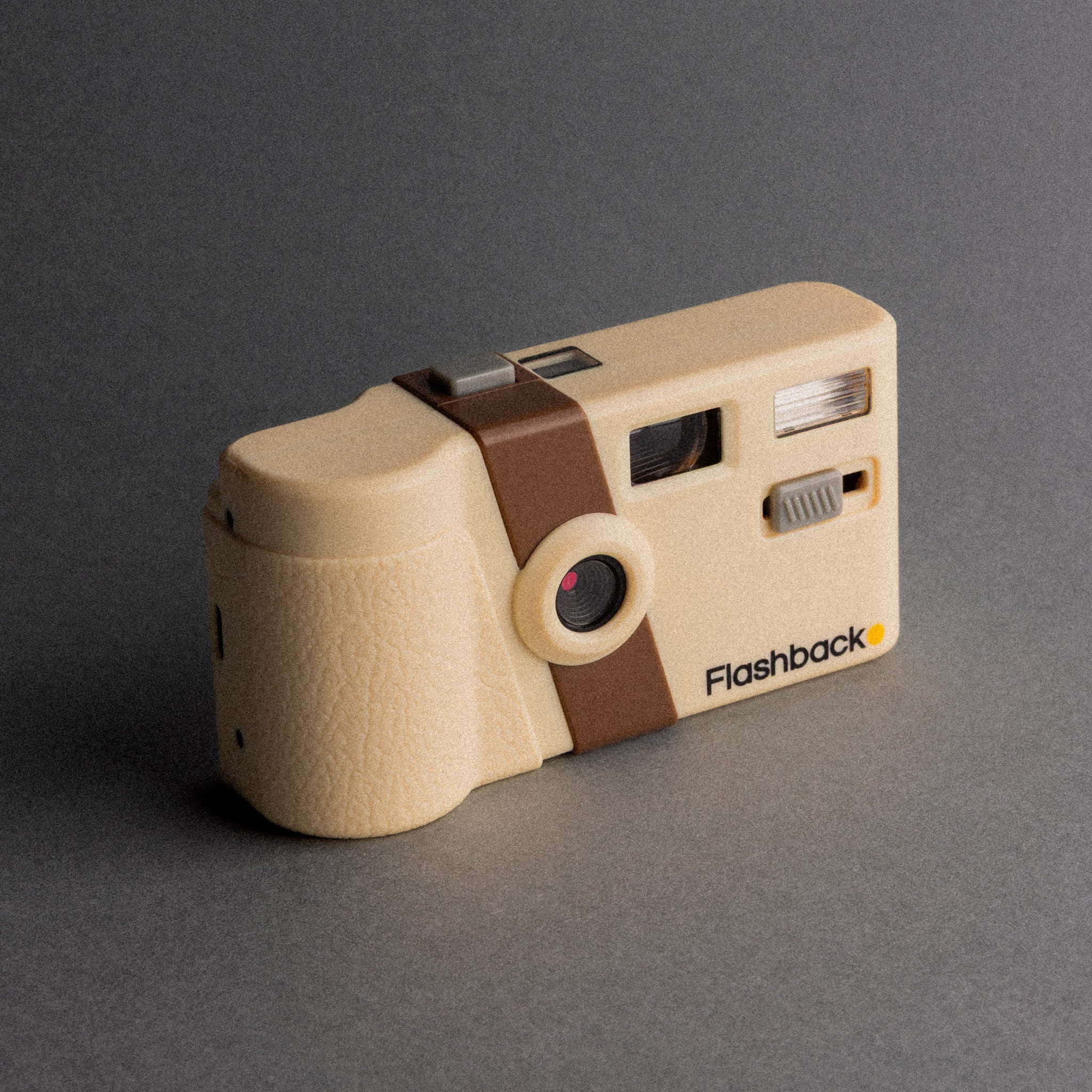 flashback one35 ケース付き トイカメラ Flashback デジタルトイカメラ Flashback ONE35（オレンジカラー）